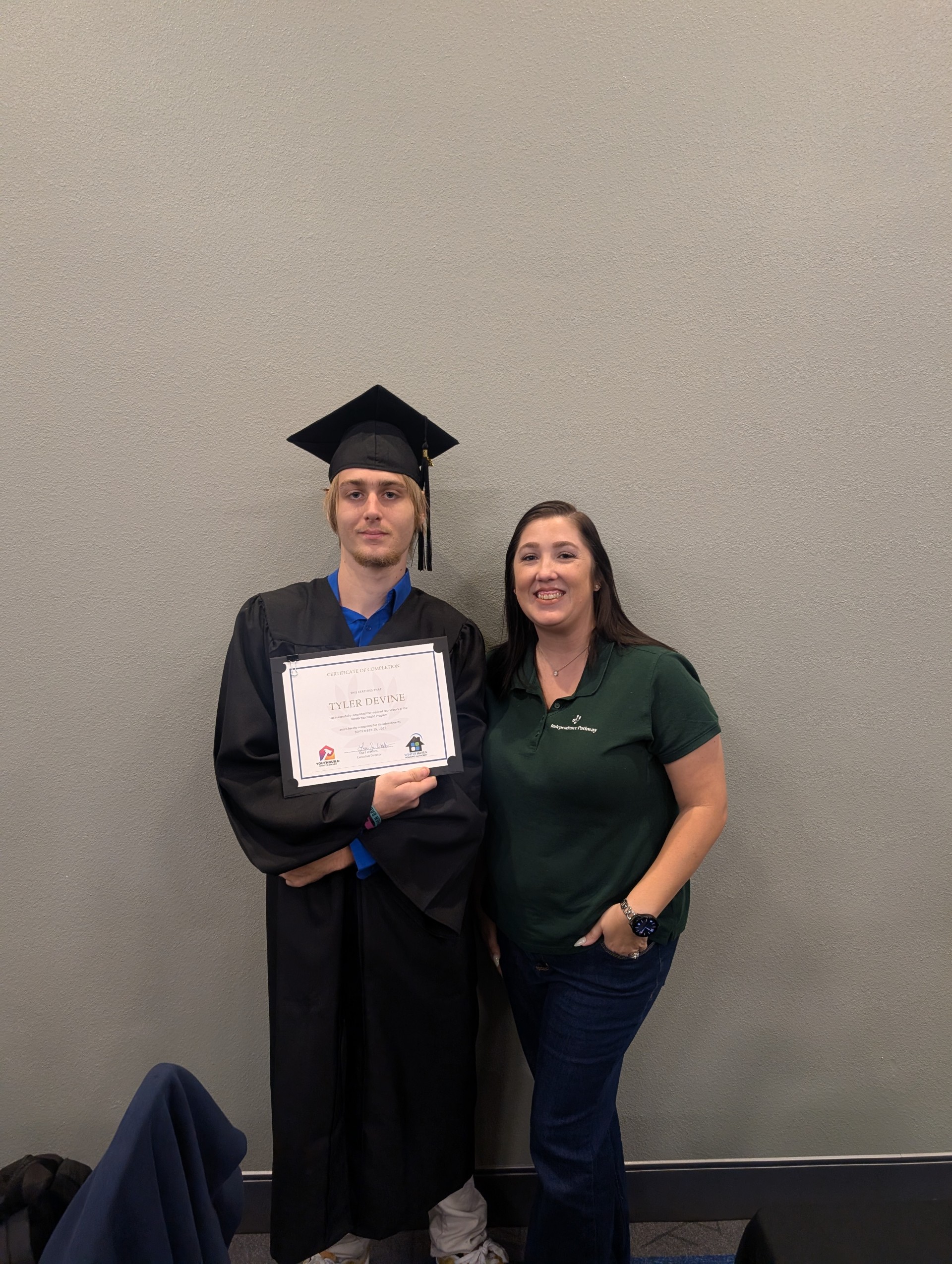 Youth Build Graduation